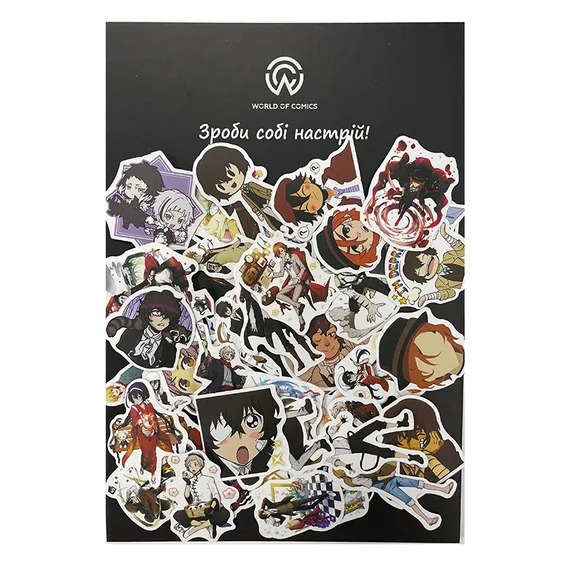 Набор стикеров Bungou Stray Dogs, (8131)