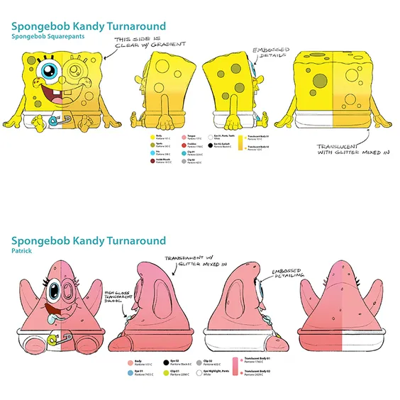 Фигурка Mighty Jaxx: Kandy: Spongbob Squarepants (Soda Edition) (1 с 7), (81686) 2