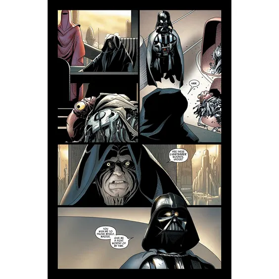 Комикс Marvel. Star Wars. Darth Vader. Book III. The Shu-Torun War. Part 1. Volume 1. #16, (82104) 4