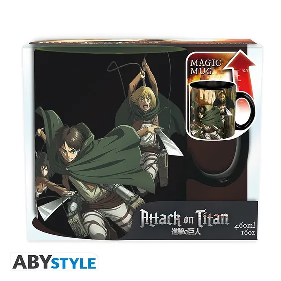 Кухоль-хамелеон ABYstyle: Attack on Titan: Titan Eren, (83412) 4