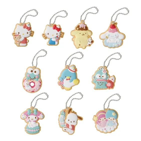 Жувальна гумка з брелком Bandai: Sanrio: Cookie Charmcot, (836315) 2
