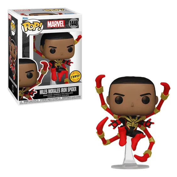 Фигурка Funko POP!: Marvel: Spider-Man: Miles Morales: Iron Spider (Chase Limited Edition), (837538)