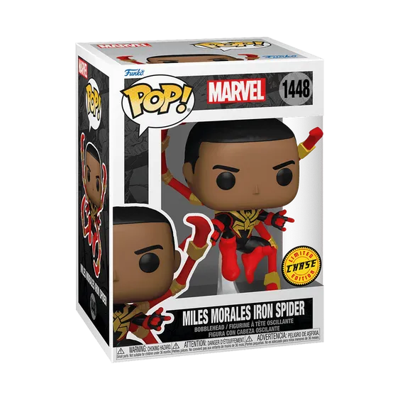 Фигурка Funko POP!: Marvel: Spider-Man: Miles Morales: Iron Spider (Chase Limited Edition), (837538) 3