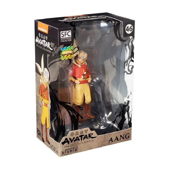 Коллекционная фигурка ABYstyle Studio: Avatar: The Last Airbender: Aang w/ Momo, (8379) 4