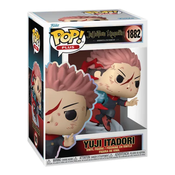 Фігурка Funko POP! Plus: Jujutsu Kaisen: Shibuya Incedent: Yuji Itadori, (852906) 3