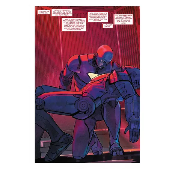 Комикс Marvel. The Invincible Iron Man. The Search for Tony Stark. Finale. Volume 1. #600, (877203) 4