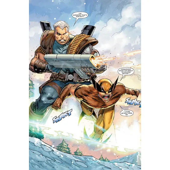Комікс Marvel. Deadpool. Badder Вlood. Volume 1. #1 (Liefeld's Cover), (88270) 6