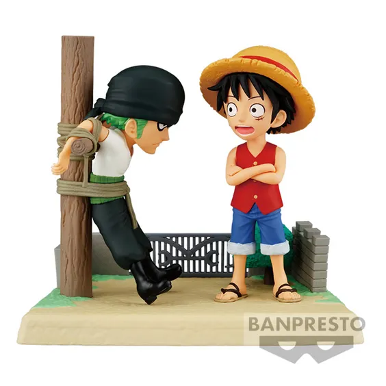 Коллекционная фигурка Banpresto: World Collectable Figure: One Piece: Luffy and Zoro, (885040)
