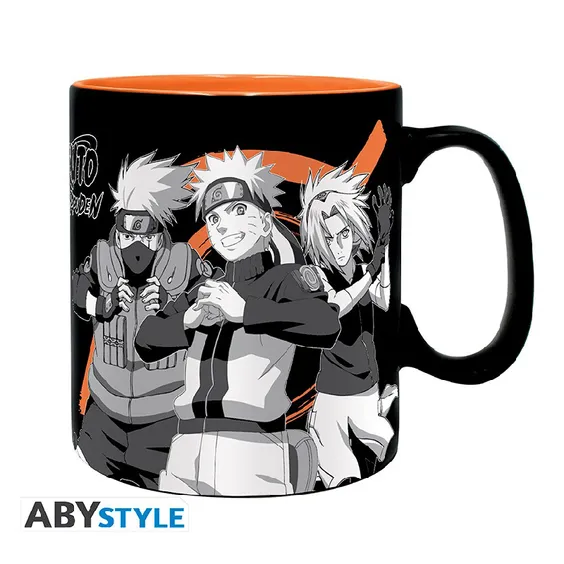 Кружка ABYstyle: Naruto: Group Black & White, (89803)