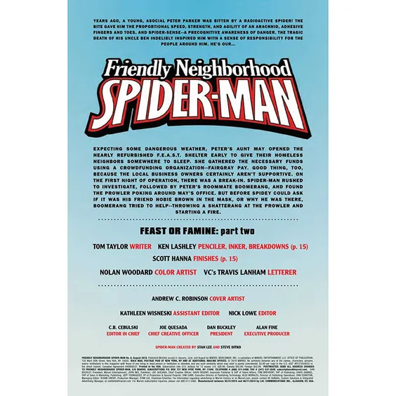 Комикс Marvel. Friendly Neighborhood Spider-Man. Feast or Famine. Part 2. Volume 2. #8, (02635) 2