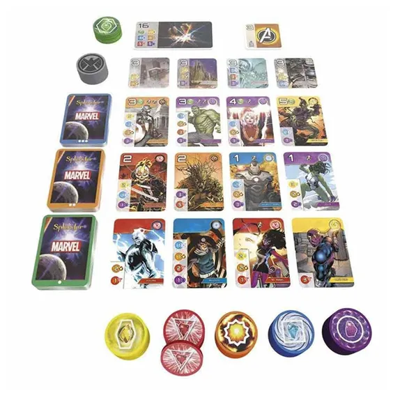 Настольная игра Asmodee: Splendor: Marvel, (90632) 2