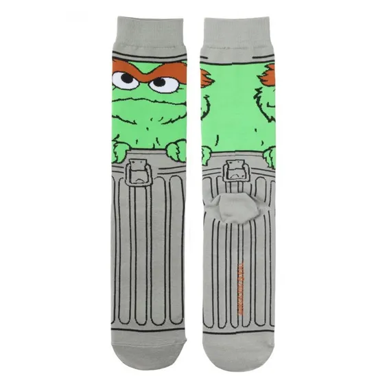 Носки Sesame Street: Oscar the Grouch in Trash Can, (91260)