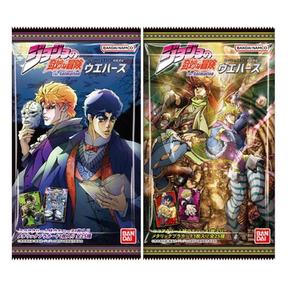 Вафли с коллекционной картой Bandai: JoJo's Bizarre Adventure, (913044)