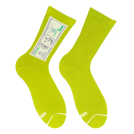 Шкарпетки Noskar: 100$: «In God We Trust» (р. 36-40), (91586)