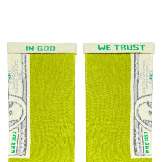 Шкарпетки Noskar: 100$: «In God We Trust» (р. 41-45), (91587) 2