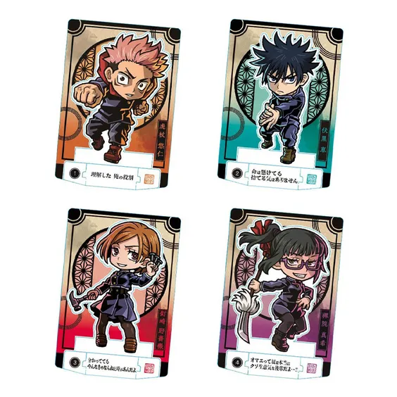 Печенье с коллекционным стендом Bandai: Jujutsu Kaisen, (916908) 2