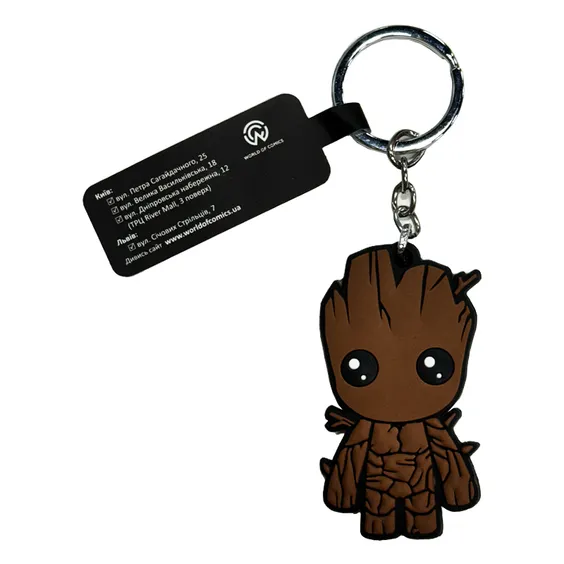 Брелок двосторонній Marvel: Groot (Chibi), (9183)