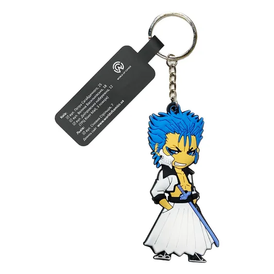 Брелок односторонний Bleach: Grimmjow Jaegerjaquez, (9224)
