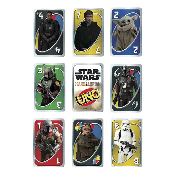 Настольная игра Mattel: UNO: Star Wars: The Mandalorian, (93052) 3