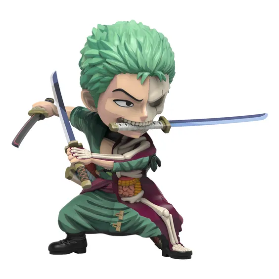 Колекційна фігура Mighty Jaxx: Jason Freeny: XXray Plus: Zoro (Anime Edition), (93606) 8