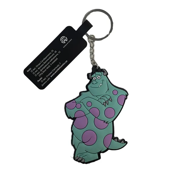 Брелок двухсторонний Disney & Pixar: Monsters University: Sulley, (9414)