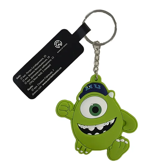 Брелок двухсторонний Disney & Pixar: Monsters University: Mike Wazowski, (9423)