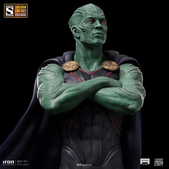 Коллекционная фигура Iron Studios: DC: Zack Snyder’s Justice League: Martian Manhunter (Deluxe) (Sideshow CON 2023 Exclusive), (950706) 3