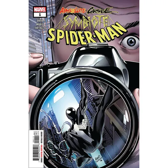 Комикс Marvel. Absolute Carnage. Symbiote Spider-Man. An Untold Tale of a Symbiotic Host from Yesteryear. Volume 1. #1, (95223)