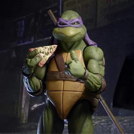 Колекційна фігурка Neca: Teenage Mutant Ninja Turtles: Donatello (1990's Movie), (954039) 2