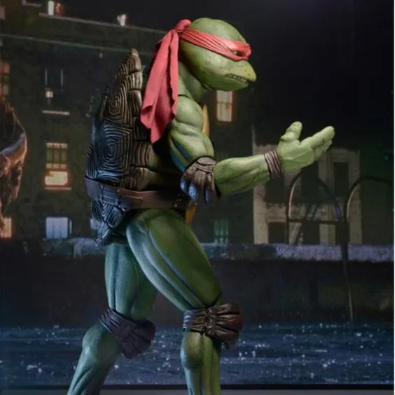 Колекційна фігурка Neca: Teenage Mutant Ninja Turtles: Raphael (1990's Movie), (954053) 4