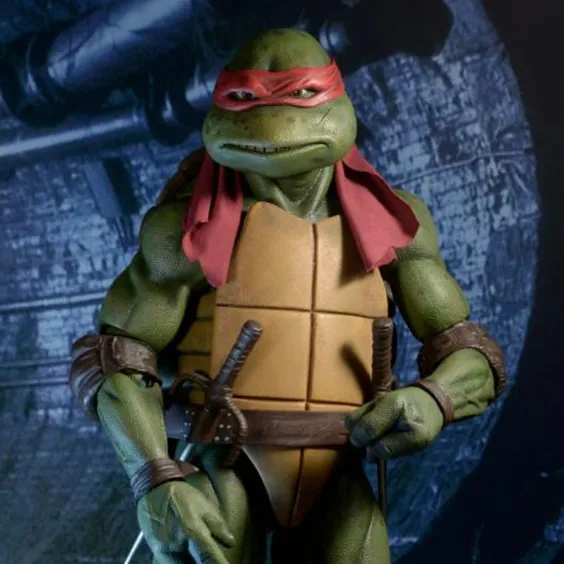 Колекційна фігурка Neca: Teenage Mutant Ninja Turtles: Raphael (1990's Movie), (954053) 2