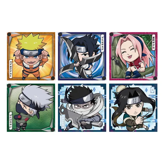 Вафли с коллекционным стикером Bandai: Naruto, (958246) 4