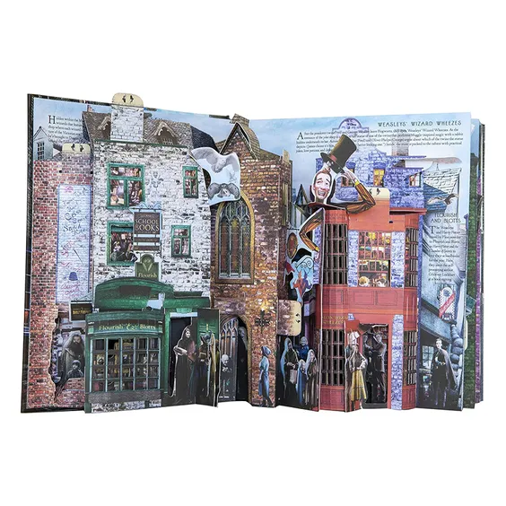 Интерактивная книга Harry Potter. A Pop-Up Guide to Diagon Alley and Beyond, (96354) 2