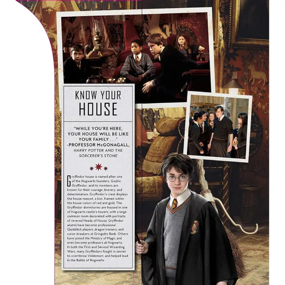 Інтерактивна книга Harry Potter. Gryffindor Magic. Artifacts from the Wizarding World, (96408) 6