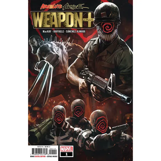 Комикс Marvel. Absolute Carnage. Weapon Plus. Volume 1. #1, (97289)
