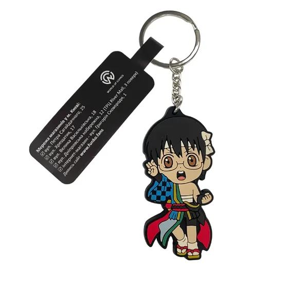 Брелок односторонний Gintama: Shinpachi, (9736)