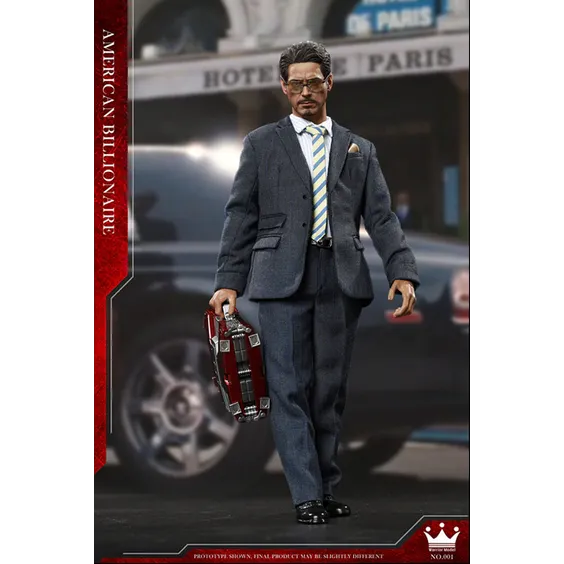 Коллекционная фигура Present Toys: American Billionaire: Tony Stark, (80010)