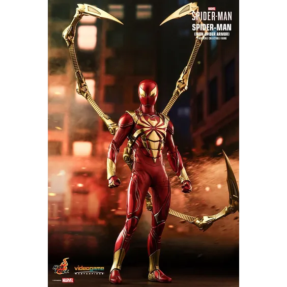Коллекционная фигура Hot Toys: Spider-man Iron Spider Armor, (83418)