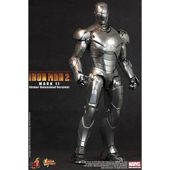 Колекційна фігура Hot Toys: Iron man 2-MarkII, (83948)