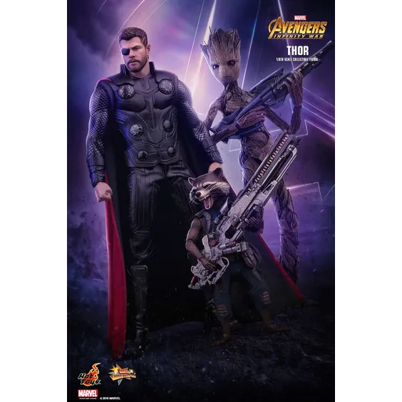 Колекційна фігура Hot Toys: Avengers Infinity War: Thor, (85866)