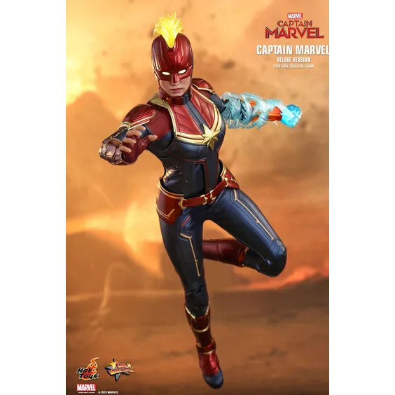 Колекційна фігура Hot Toys: Captain Marvel deluxe, (89772)