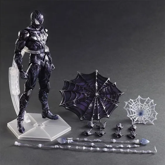 Фігурка Play Arts KAI: Marvel: Spider-man (Black) , (44294)