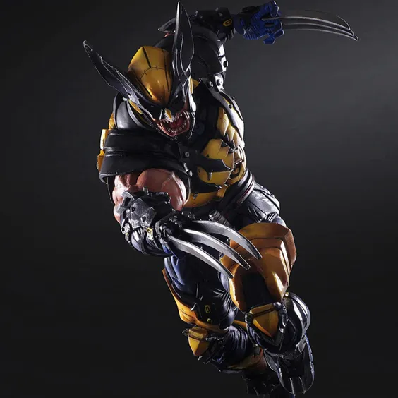Фигурка Play Arts KAI: Marvel: Wolverine , (44329)
