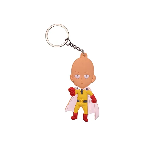 Брелок двосторонній Anime: One Punch Man Saitama, (10390)