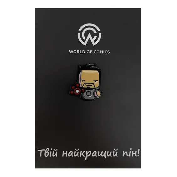 Металевий значок (пін) Marvel: Tony Stark (Chibi), (10948)
