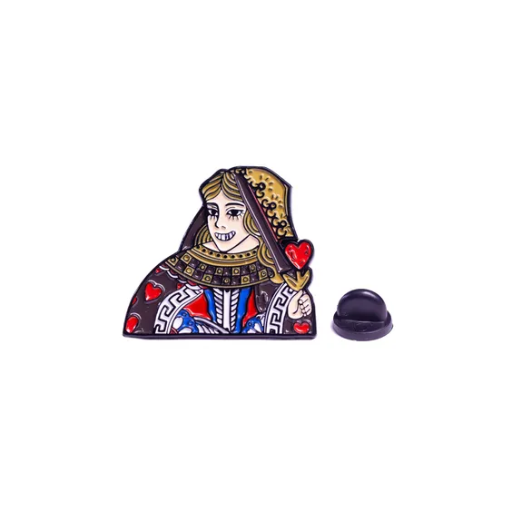 Металевий значок (пін) Queen, (11582)