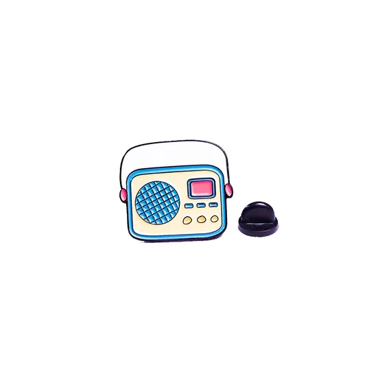 Металевий значок (пін) Funny Radio, (11643)
