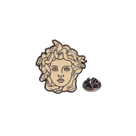 Металевий значок (пін) Medusa, (12427)