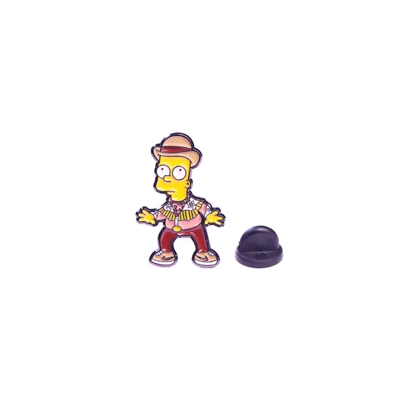 Металевий значок (пін) The Simpsons: Cowboy Bart, (12813)