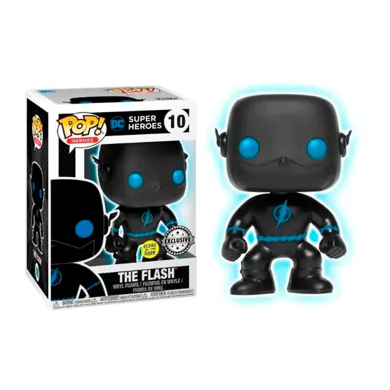 Фигурка Funko POP! Justice League: The Flash Silhouette Glow in the Dark, (24745)